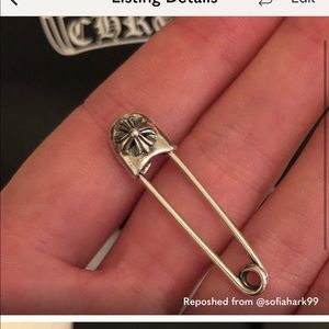 Chrome Hearts Safety Pin
